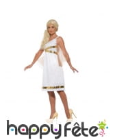 Robe blanche de déesse grecque, image 1