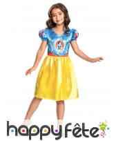 Robe classique de Blanche Neige pour enfant