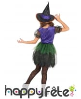 Robe colorée de petite sorcière pour enfant, image 2