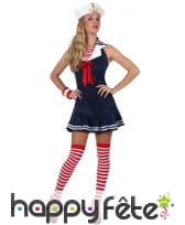 Robe courte de marin pour adulte