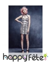 Robe courte de prisonnière et coiffe, image 2