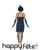 Robe courte verte flappers années 20, image 2