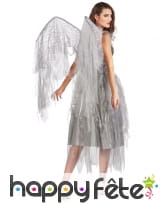 Robe d'ange grise ailée, image 2