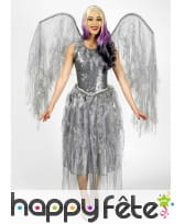 Robe d'ange grise ailée, image 3