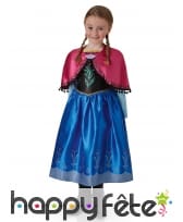 Robe de Anna pour fillette, Reine des Neiges