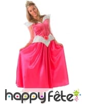 Robe de Aurore pour femme, avec couronne