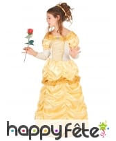 Robe de Belle princesse pour enfant, avec couronne, image 1