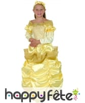 Robe de Belle princesse pour enfant, avec couronne, image 3