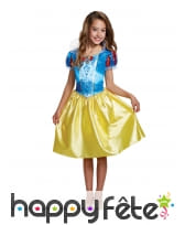 Robe de blanche neige pour fillette