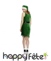 Robe d'elfe sexy avec bonnet vert, image 2