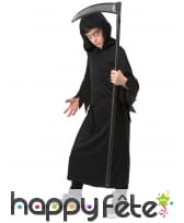 Robe de Faucheur noir pour enfant, image 1