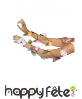 Ruban de fleurs pour les bras, adulte