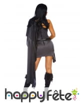 Robe de guerrière du Moyen-Âge avec cape, femme, image 1