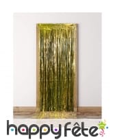 Rideau de lamelles doré, image 1