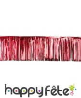 Rideau de lamelles rouges 0.5/5 m