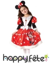 Robe de Minnie de Noël pour enfant