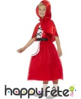 Robe de petit chaperon rouge pour enfant, image 2