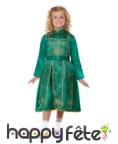 Robe de petite danseuse irlandaise verte, image 1