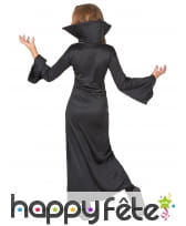 Robe de petite vampiresse imprimé têtes de mort, image 2