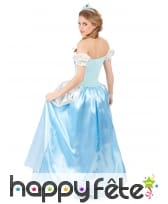 Robe de princesse bleue pour femme adulte, image 2