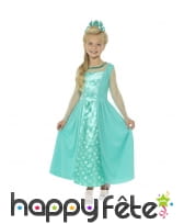 Robe de princesse des glaces pour enfant