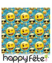 Rouleau de papier cadeau émoticones