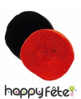 Rouleau de papier crépon noir