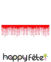 Rideau de sang en plastique de 153cm