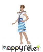 Robe de serveuse bavaroise oktoberfest, image 1