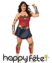 Robe de Wonder Woman grande taille pour femme