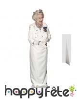 Reine Elizabeth 2 couronnée taille réelle