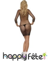 Robe en filet noire, image 3