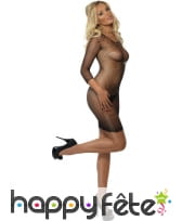 Robe en filet noire, image 4