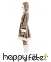 Robe esquimau marron pour adulte, image 1