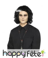 Rosaire gothique noir et rouge, image 1