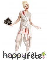 Robe Miss world zombie tâchée de sang, adulte, image 2