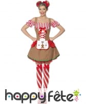 Robe pain d'épice de Noël