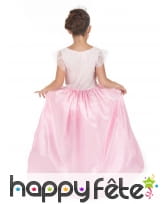 Robe rose blanche volumineuse de petite princesse, image 2