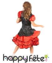 Robe rouge de cancan pour enfant, image 2