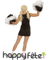 Robe rose et noire de pompom girl, image 1