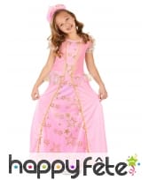 Robe rose étoilée de petite princesse, image 1