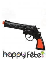 Revolver sonore de braqueur en plastique