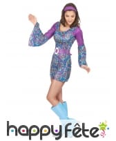 Robe violette bleue babacool pour femme, image 1