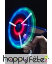 Revolver ventilateur lumineux