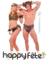 Slip adam avec couronne et bracelets