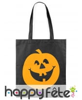 Sac à bonbons citrouille