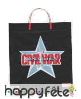 Sac à bonbons de Captain America en plastique