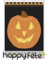 Sacs à bonbons décorés d'une citrouille