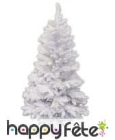 Sapin artificiel blanc qualité supérieure, 150 cm