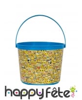 Seau à bonbons émoticones